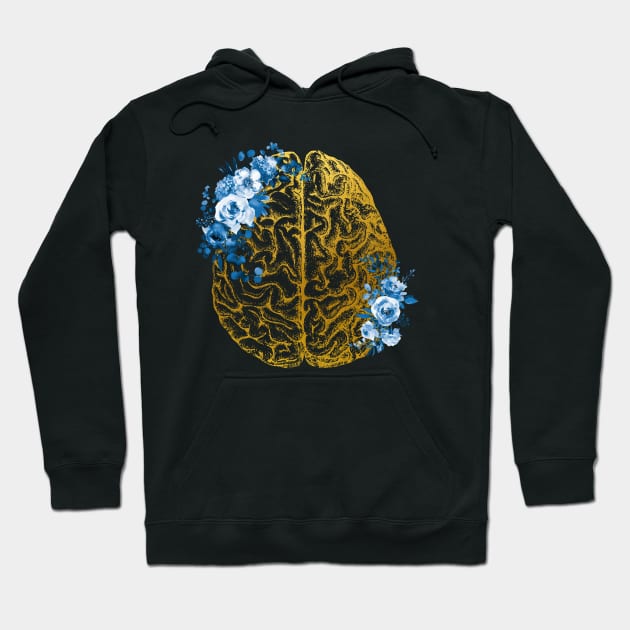 Human Brain Hoodie by erzebeth